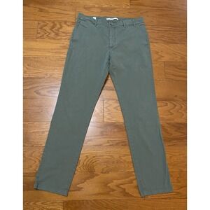 Norse Projects Slim Light Stretch Green Chino Pants Size 33 33x31 Excellent Cond